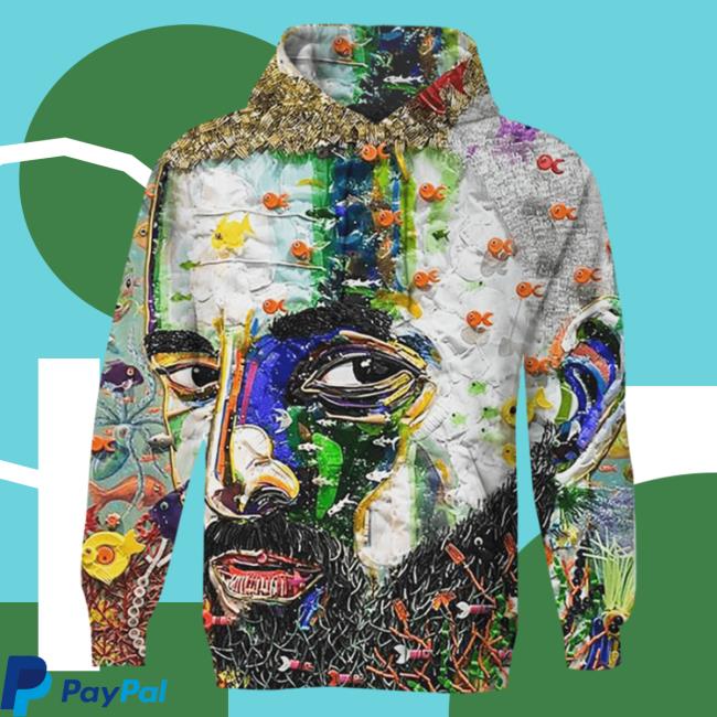 #7Dj Portrait All Over Print Sweatshirts 3D Aop